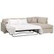Clara Gray 112" Slim Arm Sleeper Queen RAF Sectional