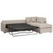 Clara Gray 112" Slim Arm Sleeper Queen RAF Sectional