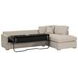 Clara Gray 112" Slim Arm Sleeper Queen RAF Sectional