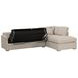 Clara Gray 112" Slim Arm Sleeper Queen RAF Sectional