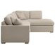 Clara Gray 112" Slim Arm Sleeper Queen RAF Sectional