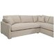 Clara Gray 112" Slim Arm Sleeper Queen RAF Sectional