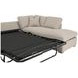 Clara Gray 112" Slim Arm Sleeper Queen RAF Sectional
