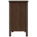 Verge Handcrafted Walnut Woven Panel Bedroom Set