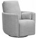 Trenton Vincent Fog Manual Swivel Glider Recliner with Pillows