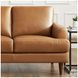 Ada Cognac Brown Leather Living Room Set