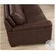 Ironvale Chestnut Leather 62" Loveseat