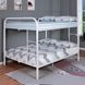 Finnerty White Full Over Full Bunk Bed