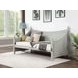 Lycoris Light Gray Twin Daybed with Trundle