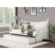 Lycoris White Twin Daybed with Trundle
