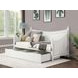 Lycoris White Twin Daybed with Trundle
