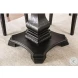 Elfredo White And Antique Black Round Dining Table