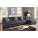 Kaylee Black 148" Large RAF Modular Sectional