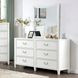 Lycoris White Dresser Mirror