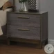 Manvel Dark Gray Nightstand