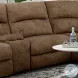 Apostolos Brown Power Reclining Sectional