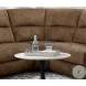 Apostolos Brown Power Reclining Sectional