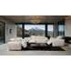 Thaddea White Power Reclining Sofa with USB Charging