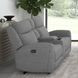 Antonius Gray Manual Recliner Living Room Set