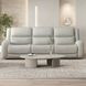 Giraldus Beige 88" Manual Reclining Sofa