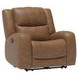 Leolinus Brown Manual Reclining Living Room Set