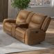 Leolinus Brown Manual Reclining Living Room Set