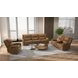 Leolinus Brown Manual Reclining Living Room Set