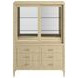 Eave Sundrenched 6 Drawer Oak China Cabinet