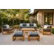 Bristol Bay Gray Outdoor Club Chair