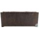 Ventura Brown Leather 86" Sofa