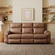 Contour Cocoa 83" Power Reclining Sofa with Power Headrest and USB Charging