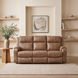 Contour Cocoa 83" Zero Gravity Power Reclining Sofa with Power Headrest and USB Charging