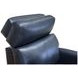 Corbyn Shoreham Blue Leather Power Recliner with Power Headrest and USB Charging