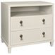 Corine Antique White Rectangular Side Table