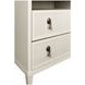 Corine Antique White Rectangular Side Table