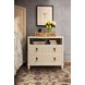Corine Antique White Rectangular Side Table
