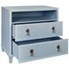 Corine Light Blue Rectangular Side Table