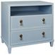 Corine Light Blue Rectangular Side Table
