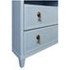 Corine Light Blue Rectangular Side Table