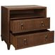 Corine Provincial Brown Oak Rectangular Side Table