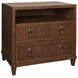 Corine Provincial Brown Oak Rectangular Side Table