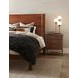Manhattan Light Walnut 3 Drawer Nightstand