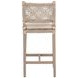 Costa Beige Performance Fabric Outdoor Counter Height Stool