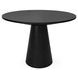 Cove Vintage Black 48" Round Counter Height Table