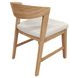 Cove White Upholstered Wood Back Side Chair Set of 2