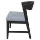 Cove Gray Upholstered Wood Back Side Chair Set of 2