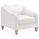 Artisan Upholstery Snow White Upholstered Jean Accent Chair