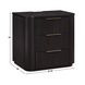 Henry Espresso 3 Drawer Nightstand with USB Charging