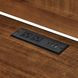 Avery Rich Medium Brown 64"  Credenza and Hutch with USB Charging