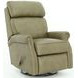 Crews Oasis Olive Leather Swivel Glider Recliner